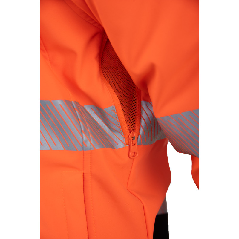 SEVEN KINGS FLASH KURTKA SOFTSHELL OCIEPLANY HIVI SKF007 POMARAŃCZ SEVEN KINGS.