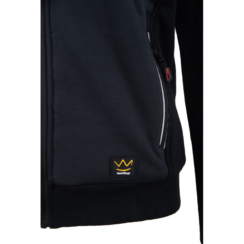 SEVEN KINGS BLUZA DRESOWA Z KAPTUREM PRO GRAFIT SEVEN KINGS