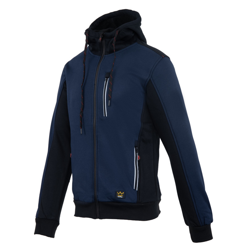 SEVEN KINGS BLUZA DRESOWA Z KAPTUREM PRO GRANAT SEVEN KINGS