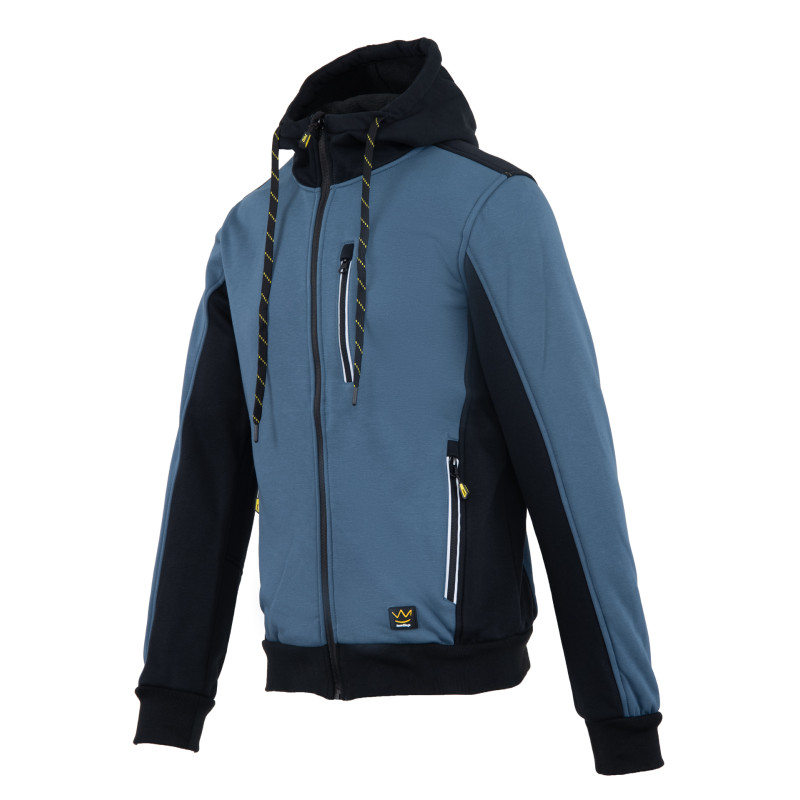 SEVEN KINGS BLUZA DRESOWA Z KAPTUREM PRO NIEBIESKI SEVEN KINGS