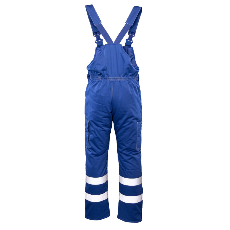 BRIXTON SNOW OGRODNICZKI OCIEPLANE NIEBIESKI / PASY ODBLASK BRIXTON SNOW