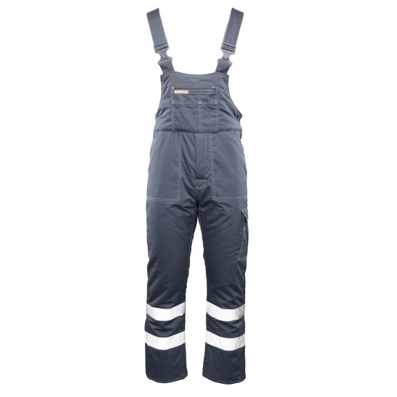 BRIXTON SNOW OGRODNICZKI OCIEPLANE STAL / PASY ODBLASK BRIXTON SNOW