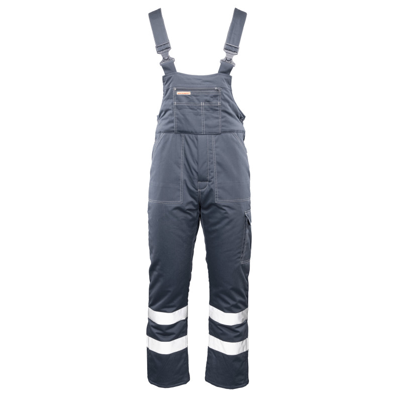 BRIXTON SNOW OGRODNICZKI OCIEPLANE STAL / PASY ODBLASK BRIXTON SNOW