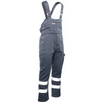 BRIXTON SNOW OGRODNICZKI OCIEPLANE STAL / PASY ODBLASK BRIXTON SNOW