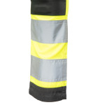SPODNIE DO PASA FLASH STALOWO/ŻÓŁTY KAT. II SKF01Y SEVEN KINGS