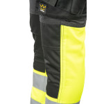 SPODNIE DO PASA FLASH STALOWO/ŻÓŁTY KAT. II SKF01Y SEVEN KINGS