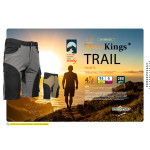 TRAIL SPODNIE KRÓTKIE KHAKI/CZARNY SEVEN KINGS