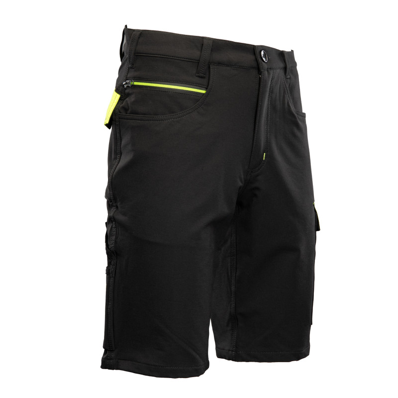 RIVAL SPODNIE KRÓTKIE NYLON CZARNY/ŻÓŁTY SEVEN KINGS
