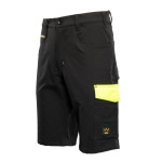RIVAL SPODNIE KRÓTKIE NYLON CZARNY/ŻÓŁTY SEVEN KINGS