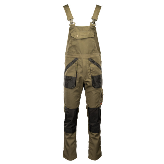 SPODNIE OGRODNICZKI KHAKI BRIXTON PRACTICAL