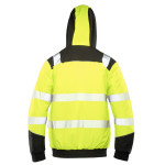 KURTKA SAFE ŻÓŁĆ BHVS01 BENEFIT HI VI
