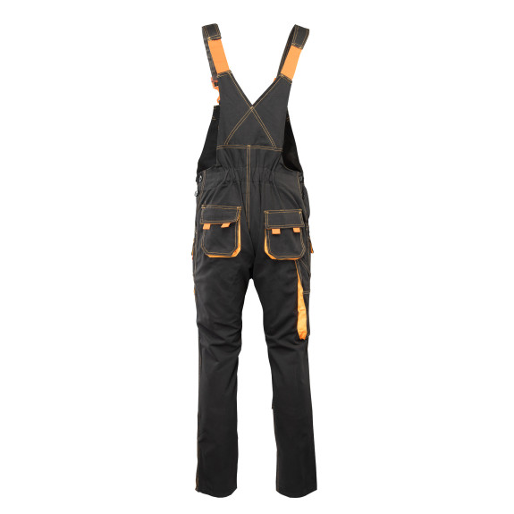 SPODNIE OGRODNICZKI CZARNY BRIXTON SPARK 2