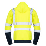 BLUZA DRESOWA WSTAWKA GRANAT ODBLASKOWA KAT. II BF014 BRIXTON FLASH