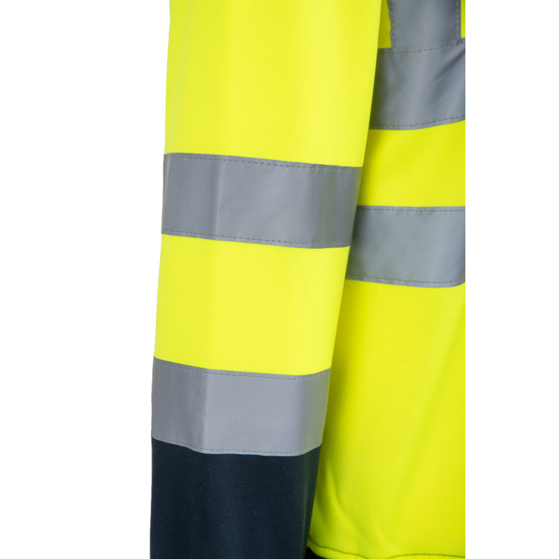 BLUZA DRESOWA WSTAWKA GRANAT ODBLASKOWA KAT. II BF014 BRIXTON FLASH