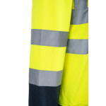 BLUZA DRESOWA WSTAWKA GRANAT ODBLASKOWA KAT. II BF014 BRIXTON FLASH