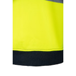 BLUZA DRESOWA WSTAWKA GRANAT ODBLASKOWA KAT. II BF014 BRIXTON FLASH