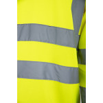 BLUZA DRESOWA WSTAWKA GRANAT ODBLASKOWA KAT. II BF014 BRIXTON FLASH