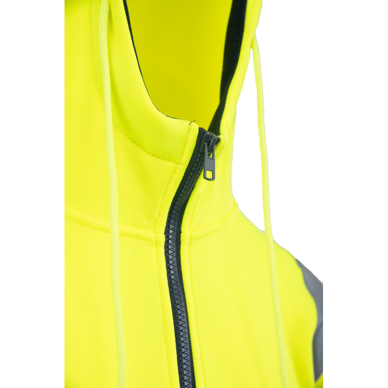 BLUZA DRESOWA WSTAWKA GRANAT ODBLASKOWA KAT. II BF014 BRIXTON FLASH