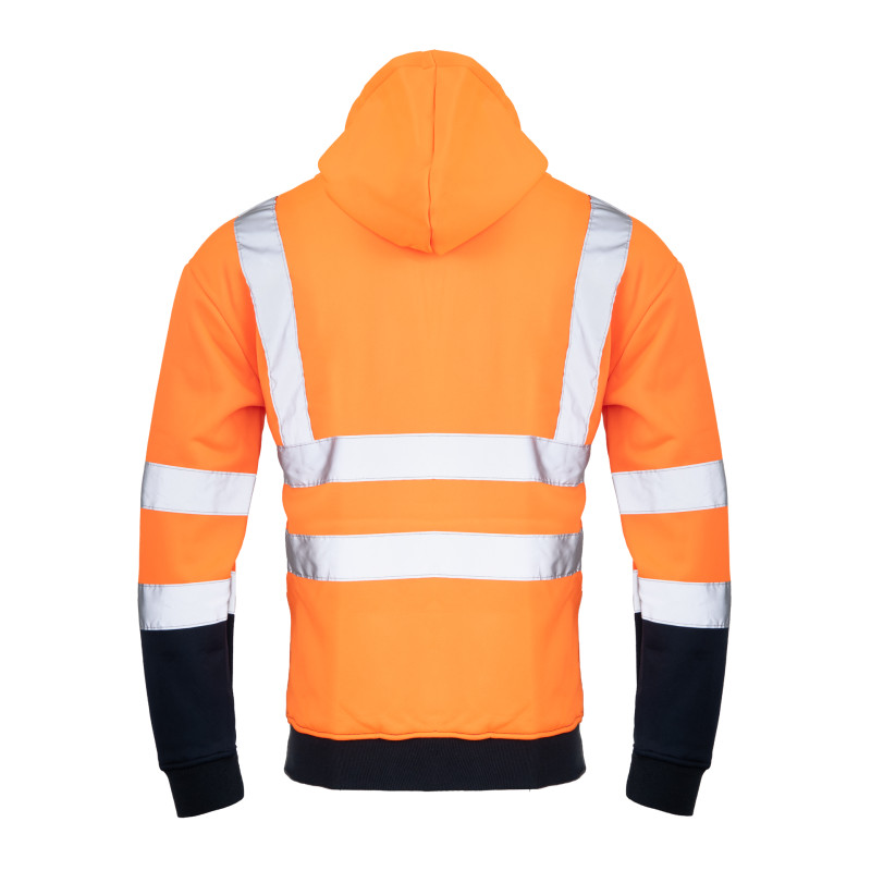 BLUZA DRESOWA WSTAWKA GRANAT ODBLASKOWA KAT. II BF014 BRIXTON FLASH