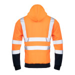 BLUZA DRESOWA WSTAWKA GRANAT ODBLASKOWA KAT. II BF014 BRIXTON FLASH