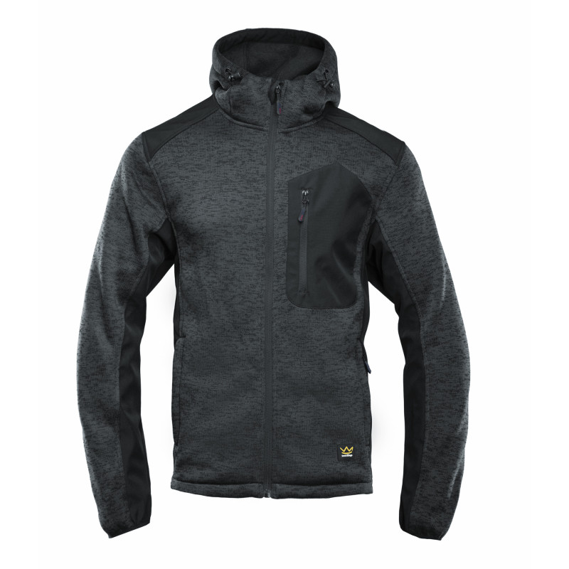 SEVEN KINGS BLUZA ROZPINANA Z KAPTUREM QUARTZ SEVEN KINGS