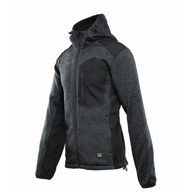 SEVEN KINGS BLUZA ROZPINANA Z KAPTUREM QUARTZ SEVEN KINGS