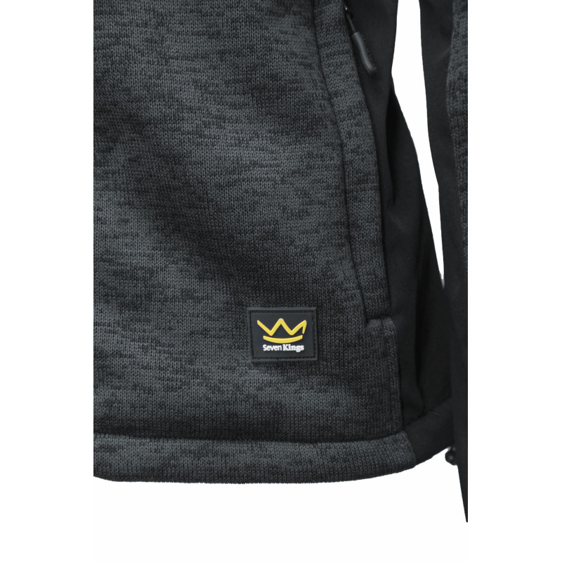SEVEN KINGS BLUZA ROZPINANA Z KAPTUREM QUARTZ SEVEN KINGS