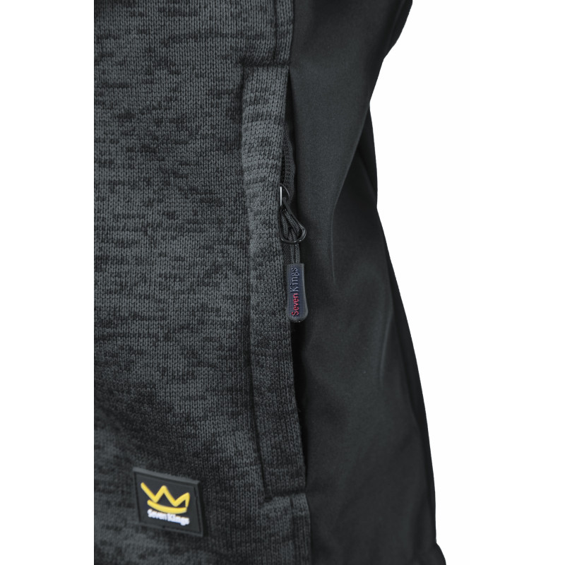 SEVEN KINGS BLUZA ROZPINANA Z KAPTUREM QUARTZ SEVEN KINGS
