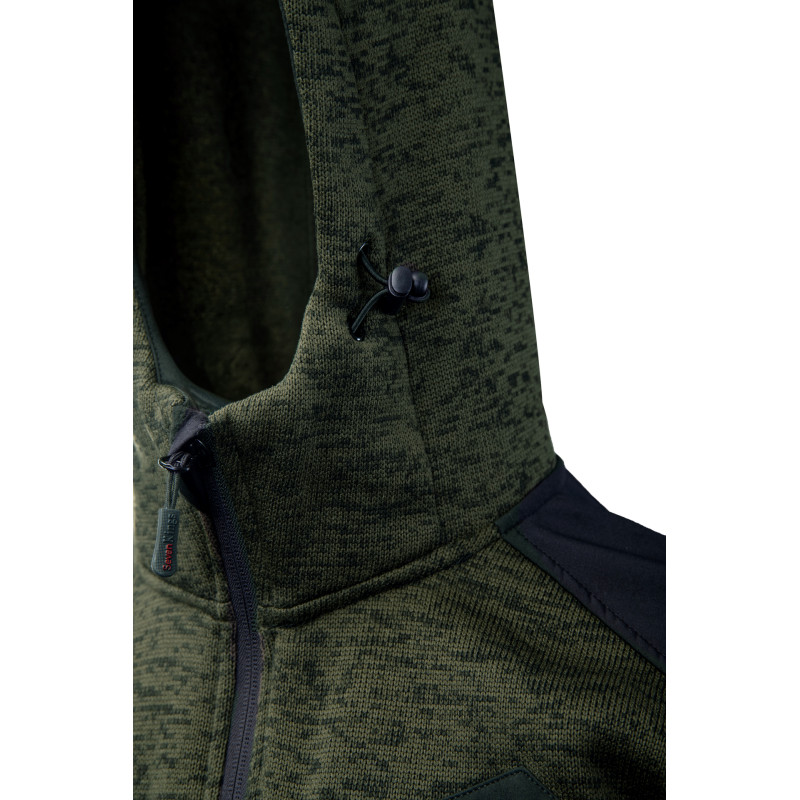 SEVEN KINGS BLUZA ROZPINANA Z KAPTUREM KHAKI SEVEN KINGS
