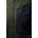 SEVEN KINGS BLUZA ROZPINANA Z KAPTUREM KHAKI SEVEN KINGS