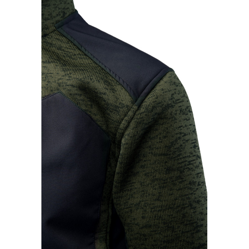 SEVEN KINGS BLUZA ROZPINANA Z KAPTUREM KHAKI SEVEN KINGS