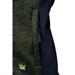 SEVEN KINGS BLUZA ROZPINANA Z KAPTUREM KHAKI SEVEN KINGS