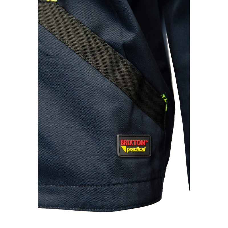 BLUZA GRANAT/ŻÓŁTY BRIXTON PRACTICAL