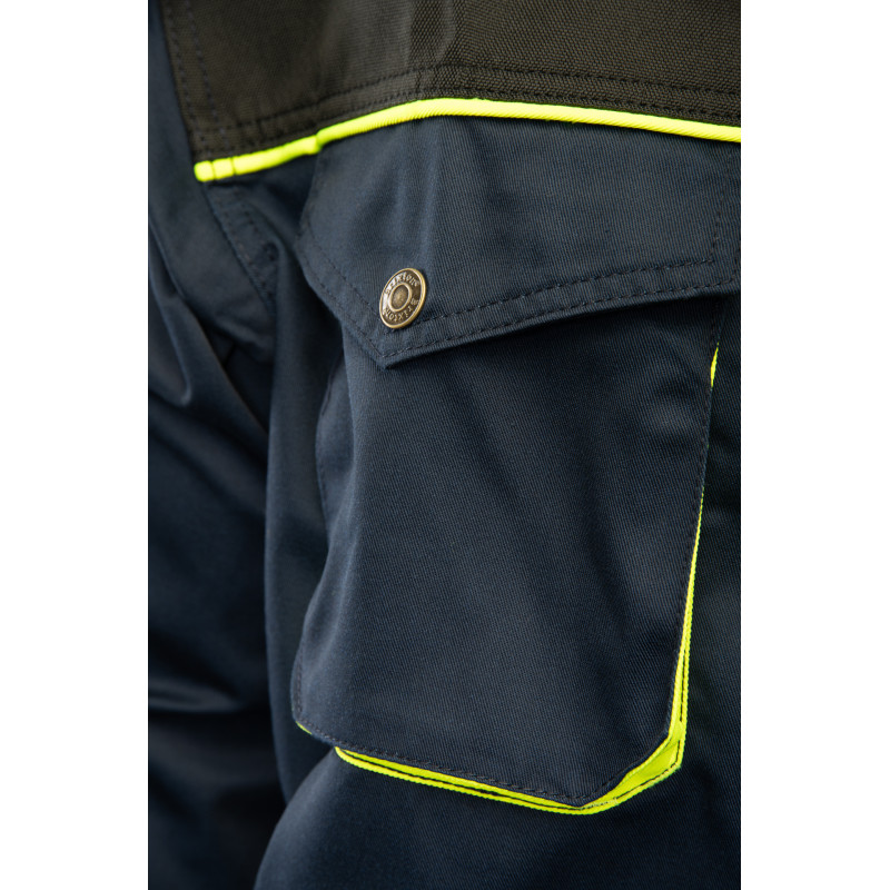 BLUZA GRANAT/ŻÓŁTY BRIXTON PRACTICAL