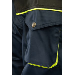 BLUZA GRANAT/ŻÓŁTY BRIXTON PRACTICAL