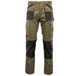 SPODNIE DO PASA KHAKI - ODPINANE NOGAWKI BRIXTON PRACTICAL