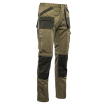 SPODNIE DO PASA KHAKI - ODPINANE NOGAWKI BRIXTON PRACTICAL