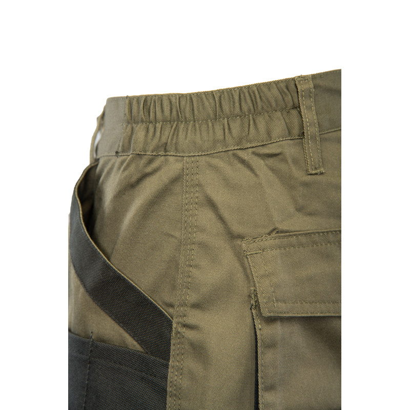 SPODNIE DO PASA KHAKI - ODPINANE NOGAWKI BRIXTON PRACTICAL