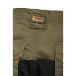 SPODNIE DO PASA KHAKI - ODPINANE NOGAWKI BRIXTON PRACTICAL