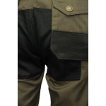 SPODNIE DO PASA KHAKI - ODPINANE NOGAWKI BRIXTON PRACTICAL