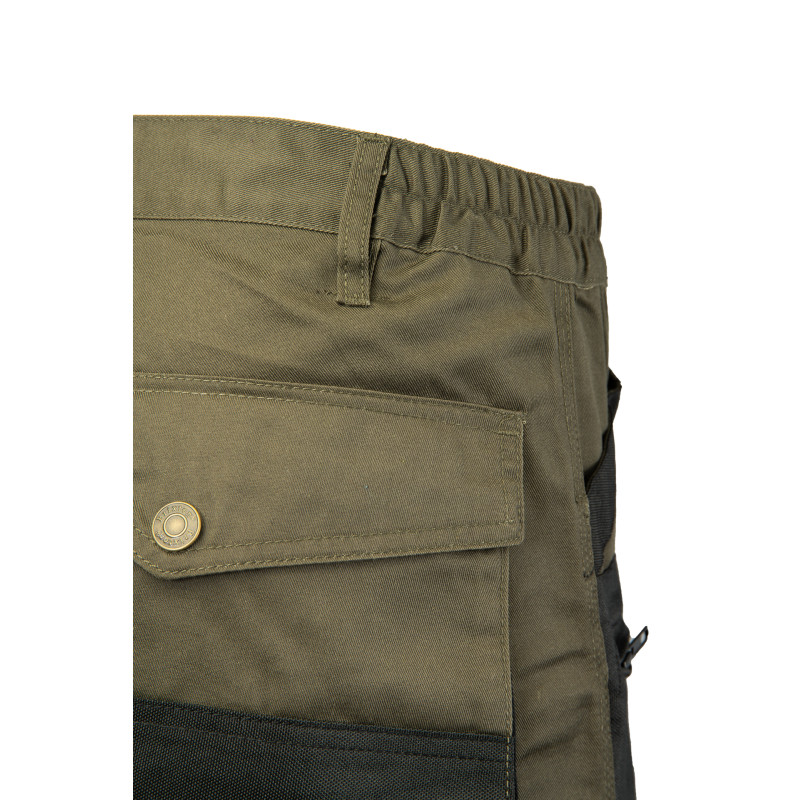 SPODNIE DO PASA KHAKI - ODPINANE NOGAWKI BRIXTON PRACTICAL