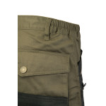 SPODNIE DO PASA KHAKI - ODPINANE NOGAWKI BRIXTON PRACTICAL
