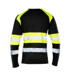 ECO RIVAL KOSZULKA LONGSLEEVE CZARNY/ŻÓŁTY SEVEN KINGS