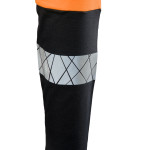 ECO RIVAL KOSZULKA LONGSLEEVE CZARNY/POMARAŃCZ SEVEN KINGS