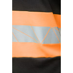 ECO RIVAL KOSZULKA LONGSLEEVE CZARNY/POMARAŃCZ SEVEN KINGS
