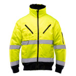 BOMBER HI-VI 3W1 – KAT.II KLASA 3 wstawka kolor BENEFIT HI VI