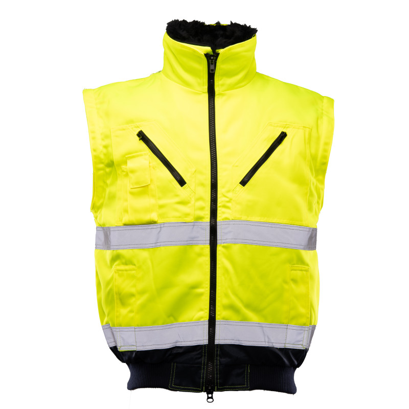 BOMBER HI-VI 3W1 – KAT.II KLASA 3 wstawka kolor BENEFIT HI VI