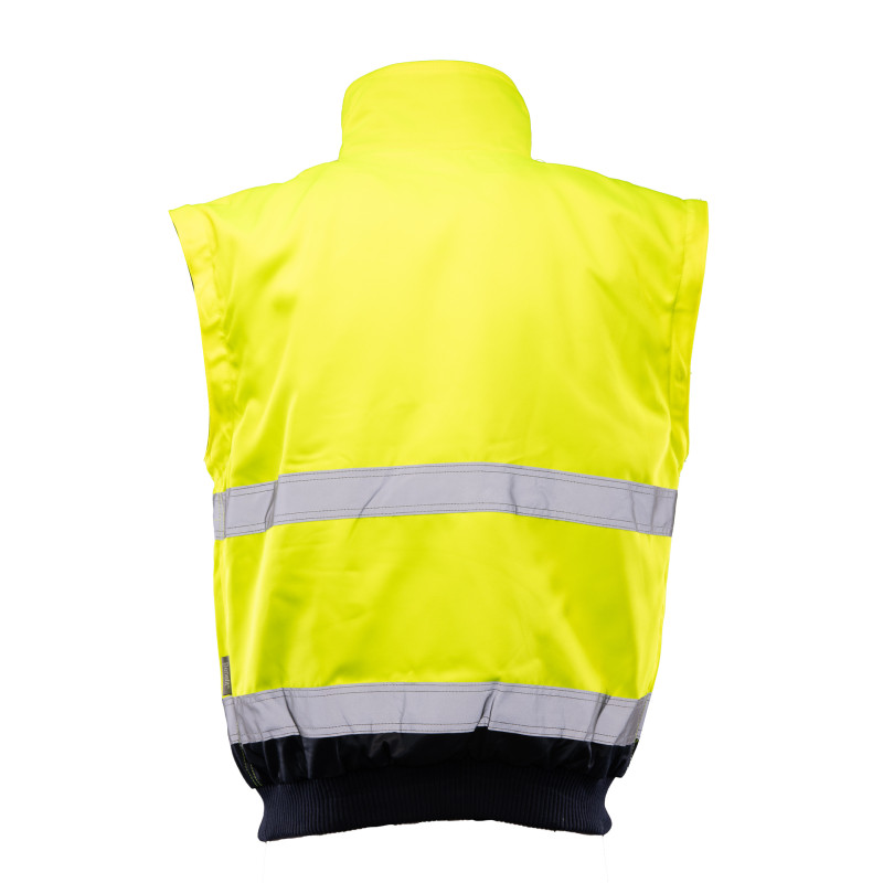 BOMBER HI-VI 3W1 – KAT.II KLASA 3 wstawka kolor BENEFIT HI VI