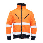 BOMBER HI-VI 3W1 – KAT.II KLASA 3 wstawka kolor BENEFIT HI VI