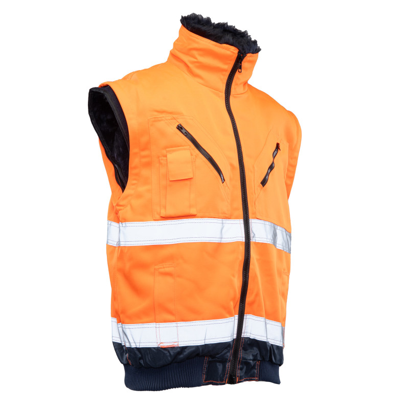 BOMBER HI-VI 3W1 – KAT.II KLASA 3 wstawka kolor BENEFIT HI VI